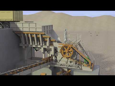 YINMAK Crushing And Screening Plant 3D Animation