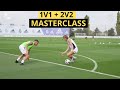 Real Madrid INTENSE 1v1 2v2 Attacking Defending Soccer Training Small Sided Game