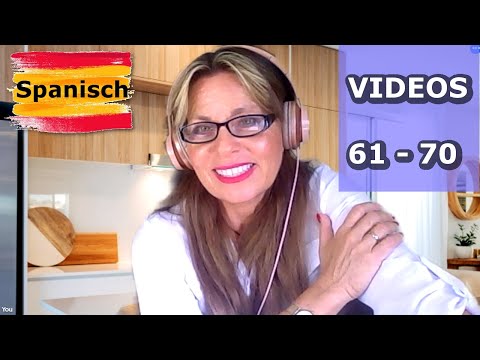 Spanisch: Videos 61 - 70 ✅👍[A2]