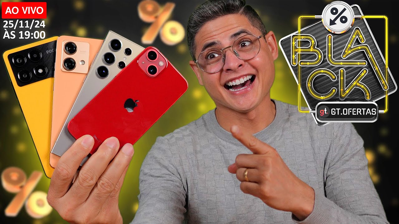 🏷️ LIVE | SEMANA BLACK FRIDAY com os INSCRITOS! S23, iPhone, TVs, PS5 e mais