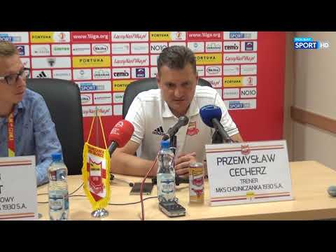 2018-07-20 Chojniczanka - Sandecja 3-3 (2-1), pomeczowa konferencja