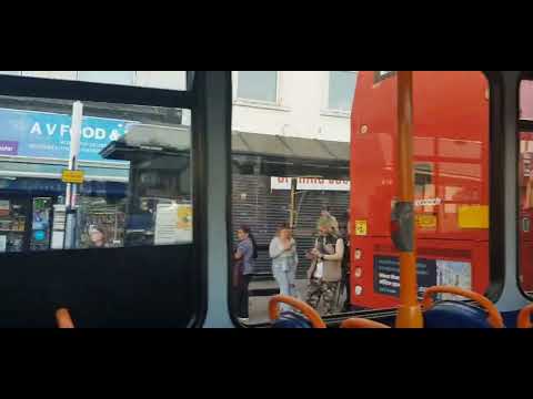 Here is the stagecoach bus 18387 on the number 18 in Aldershot Monday 9 October 2023