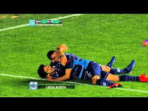 Gol de Acosta. Argentinos 0 - Gimnasia (J) 2. Fecha 3. Torneo Primera B Nacional 2014. FPT
