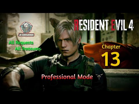 Resident Evil 4 Remake | Professional | Chapter 13 : Regenerador Lab & Ashley Rescue Mission | 60FPS
