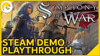 Symphony of War: The Nephilim Saga PC Demo Playthrough