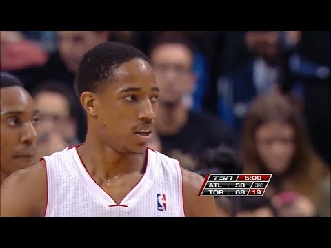 2014.02.12 - DeMar DeRozan Full Highlights vs Hawks - 31 Pts