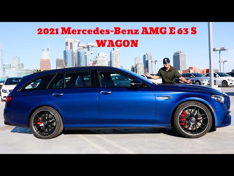 2021 Mercedes Benz AMG E63 S Wagon Faster than Some Supercars and Almost All Cars on the Road Today!