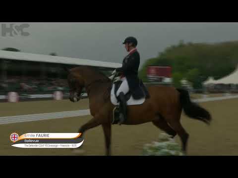 Emile Faurie & Bellevue Win The Defender CDI4* FEI Dressage - Freestyle | RWHS 2024