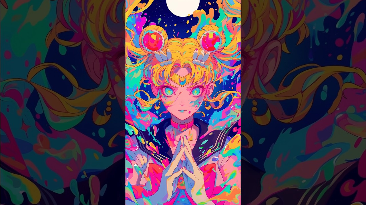 Psychedelic Sailor Moon Wallpapers