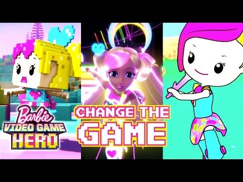 "Change the Game" Lyric Music Video | Barbie Video Game Hero | @Barbie