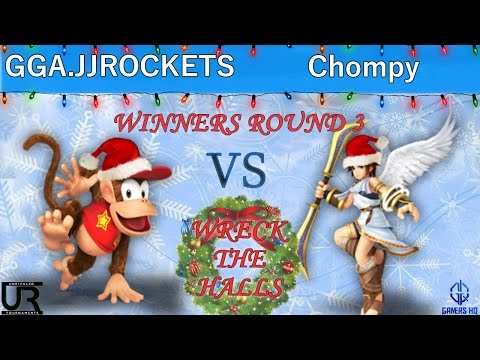 Wreck The Halls  WINNERS ROUND 3 - GGA.JJROCKETS (Diddy Kong) vs Chompy (Pit)