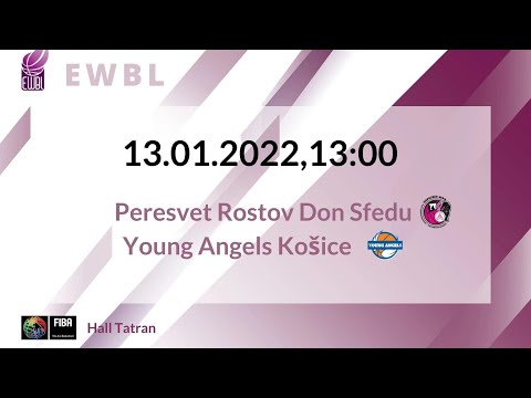 TK | EWBL - Peresvet Rostov Don Sfedu vs. Young Angels Košice