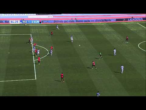 Goal of Chory Castro (1-2) Real Sociedad - UD Almería - HD