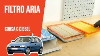 Youtube thumbnail of video "Cambio filtro aria Corsa C 1.7 DI 💨"