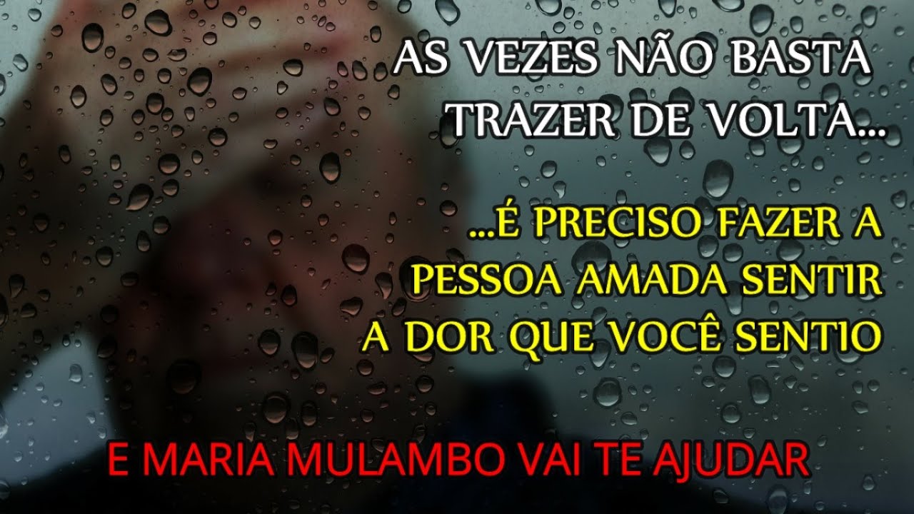 Watch Now Oração de Maria Mulambo para o homem chorar na minha porta Oração de Maria Mulambo para o homem chorar na minha porta