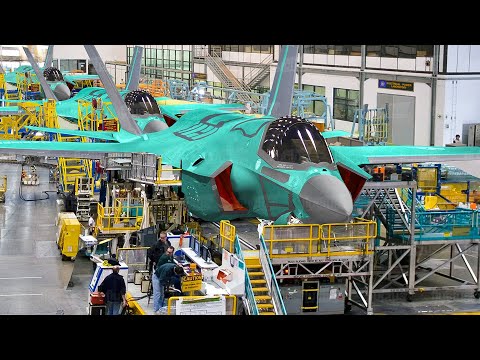 Inside Secret Billion $ US Factories Producing Most Advanced Aircraft