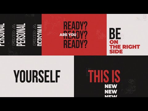 Modern Clean Typography | Kinetic Titles - After Effects Templates
