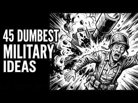 45 Dumbest Military Ideas That No One Stopped