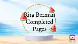 Rita Berman Completed Coloring Pages