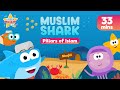 Muslim Shark - The Pillars of Islam - (Extended 33 Mins) Kids Song (Nasheed) - Vocals Only