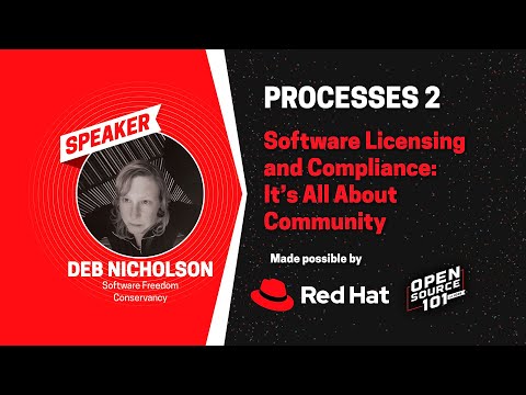 Deb Nicholson - Software Licensing and Compliance: It's All About Community