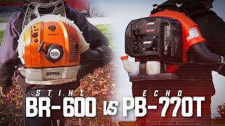 Stihl BR-600 vs. Echo PB-770T | Which Is Better?