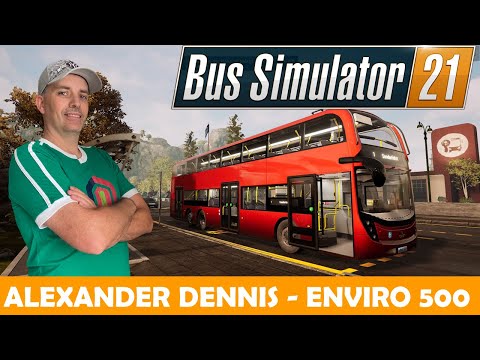 BUS SIMULATOR 21 🚌 PS4 Gameplay | Alexander Dennis - Enviro 500 Doppeldecker Bus !