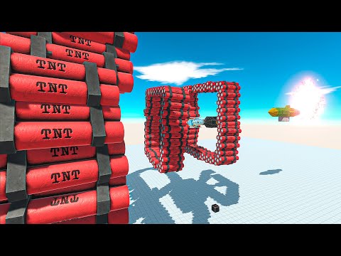 Nuclear Missile Destroys Workshop Units - Animal Revolt Battle Simulator