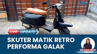 Royal Alloy GP200S Jadi Skuter Matik Retro Pertama dengan Reforma Galak, Kini Jadi Koleksi Langka