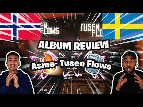 (ALBUM REVIEW) Norwegians React To (Swedish Rap) Reacting Til Asme- Tusen Flows