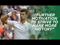 Novak Djokovic feeling "pressure" to win? Reigning champion through to Third Round | Wimbledon 2023