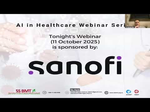 AI in Healthcare Webinar Series - 11 October 2025 "AI Role in post-transplant complications/GVHD"