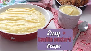 How to make simple Vanilla Custard - Recipe | Daniela&#39;s Home Cooking