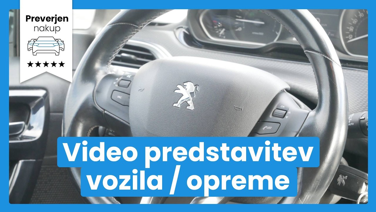 Peugeot 208 1.2 PureTech ALLURE - SLOVENSKO VOZILO