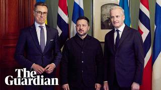 Zelensky holds presser with Finland and Norway leaders following Witkoff meeting - watch live