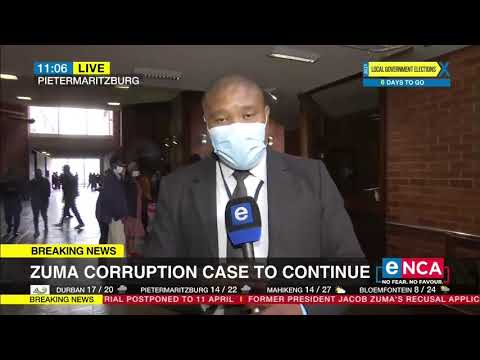 Zuma corruption case to continue