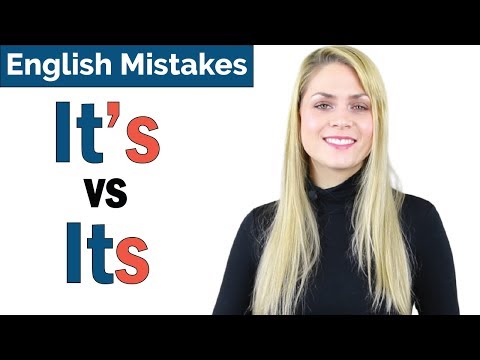 it's vs its | Common English Grammar Mistake