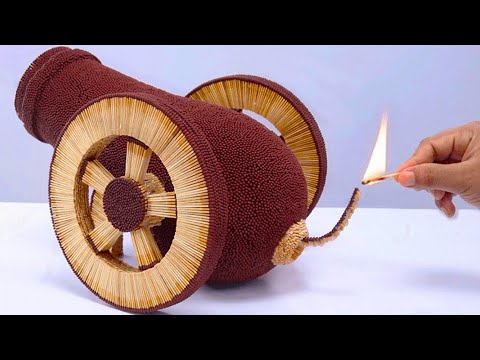 INSANE 500,000 MATCHES CANNON!