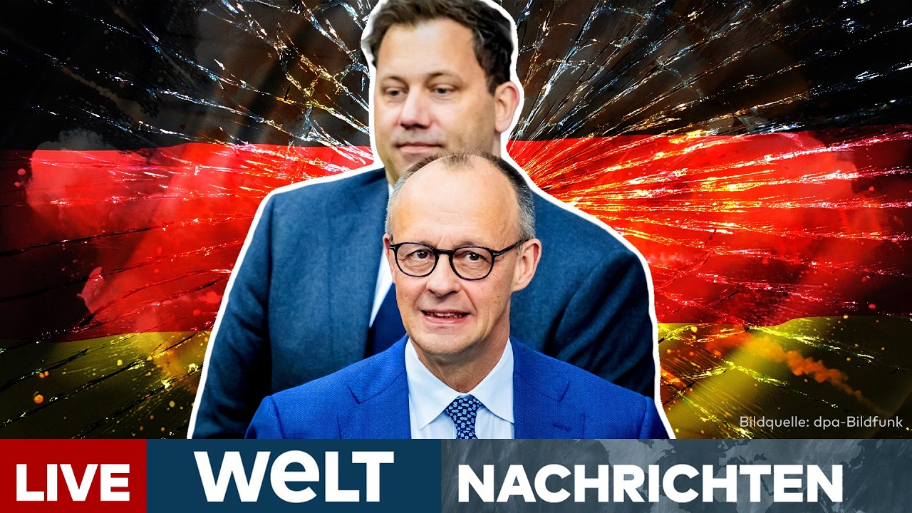 DEUTSCHLAND: Ein Jahr Schwarz-Rot und Kanzlers Koalition kriselt kontinuierlich! | WELT LIVESTREAM