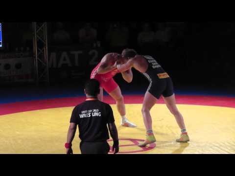Wladimir Remel - Gabriel Seregelyi 97 kg G/R Finale GrensLandTournooi KSV Simson