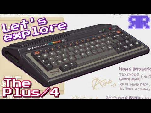 Let's Explore The Commodore Plus/4! Feat. Mercenary