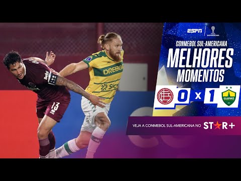 Gols e lances de Lanús x Cuiabá