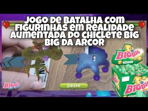 LEGAL | Chiclete big big da Arcor têm jogo de batalha com figurinhas em realidade aumentada