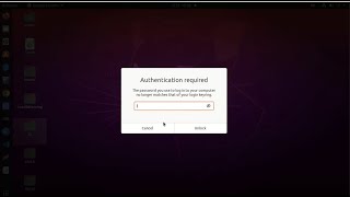 how to fix google chrome asking for authentication required ubuntu