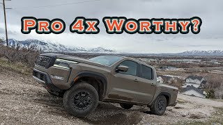 2023 Nissan Frontier Pro 4x Off Road Review
