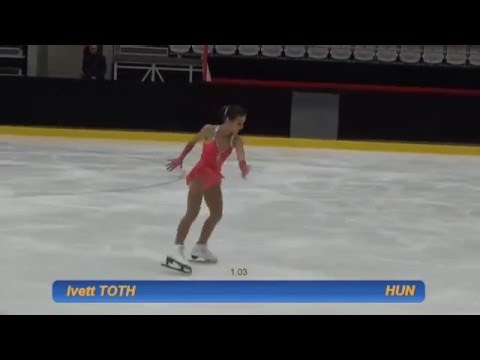 Ivett Toth (HUN) SP @ Four National Championships 2016