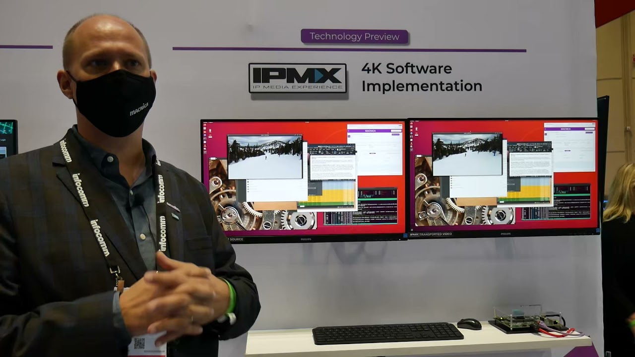 IPMX Software Demo - Macnica at Infocomm 2021