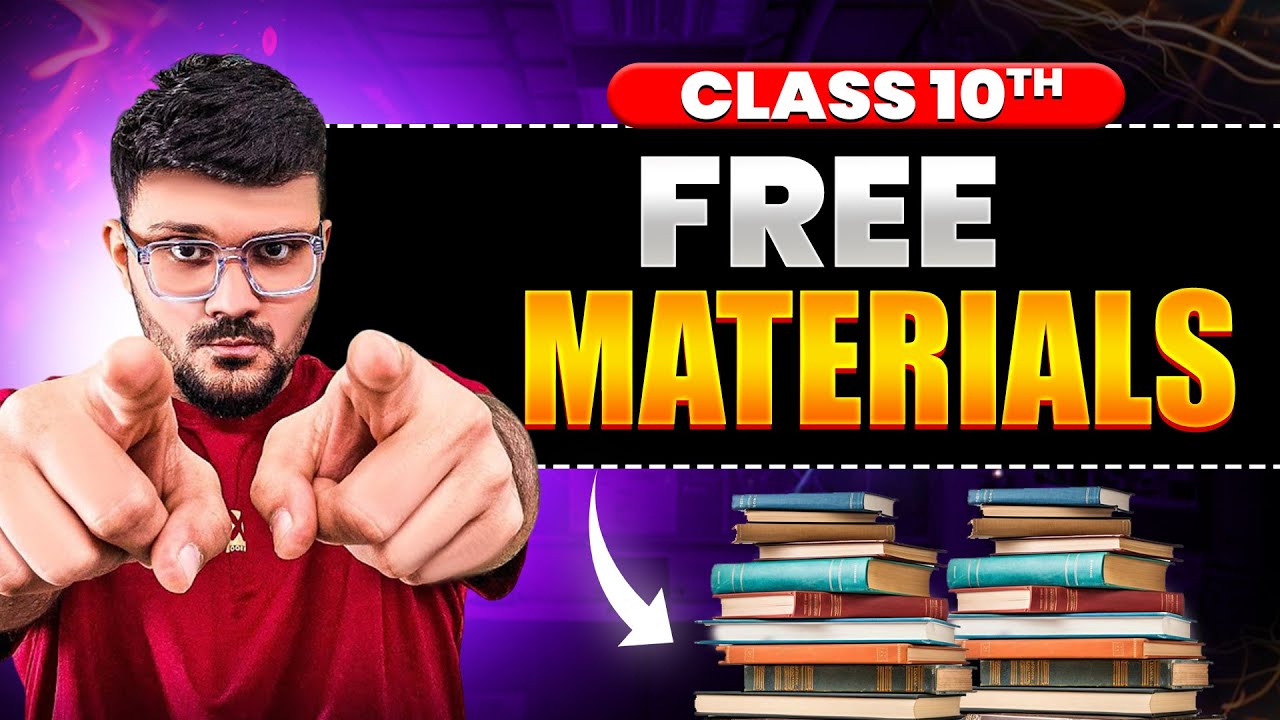 FREE STUDY MATERIALS🤩✅ | SSC Class 10th Maharashtra Board | Parth Momaya