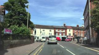 Driving On Malvern Road, St John's & Bromyard Road, Worcester, England 3rd July 2015