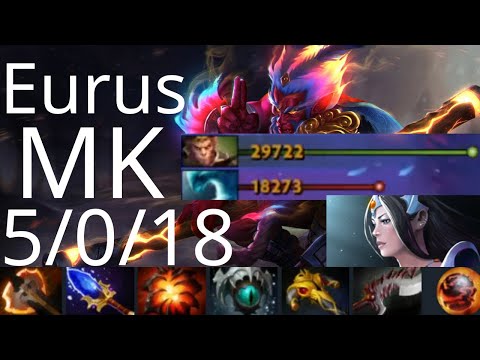 Eurus Monkey King vs Mirana - PSG.LGD vs Elephant g3 - OGA Dota PIT